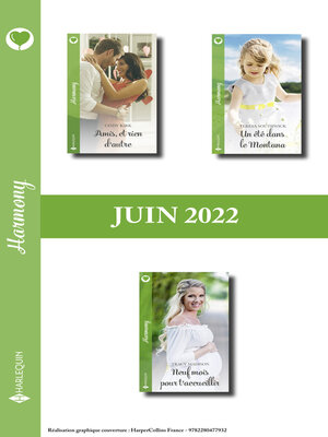 cover image of Pack mensuel Harmony--3 romans (juin 2022)